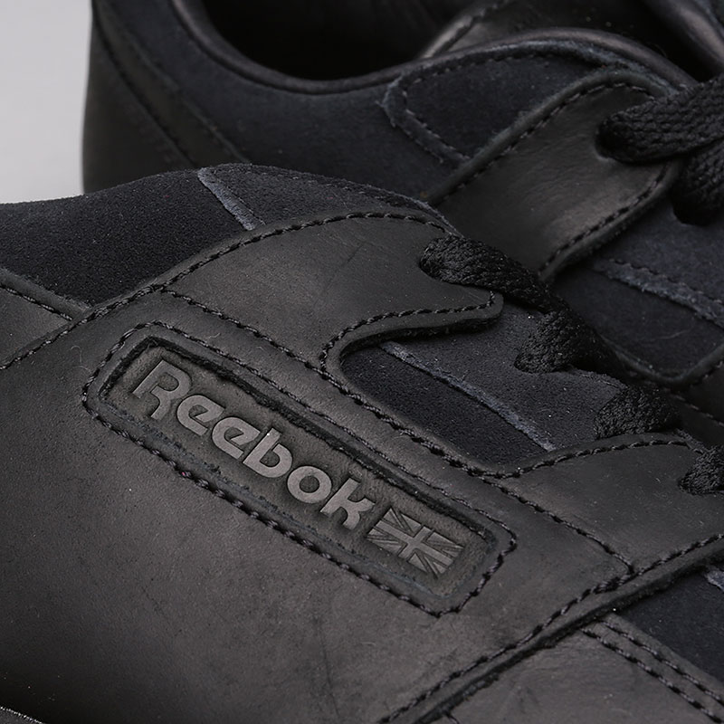 мужские черные кроссовки Reebok Workout Plus The Hundreds CN2000 - цена, описание, фото 3